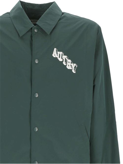 Camicia da uomo verde smeraldo Autry | JAPM547G APPAREL GREEN EMERALD